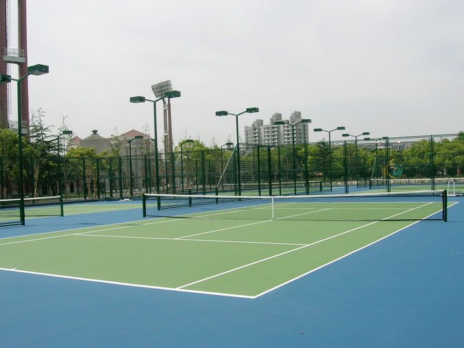 恰拉水管局网球场新建工程